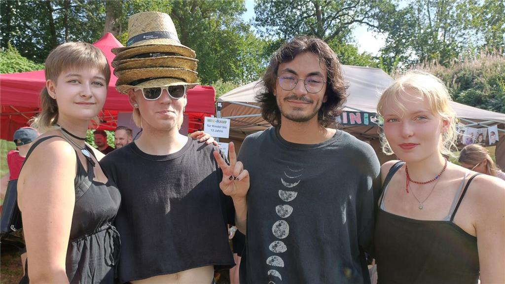 Junge Leute genossen das Mamf.