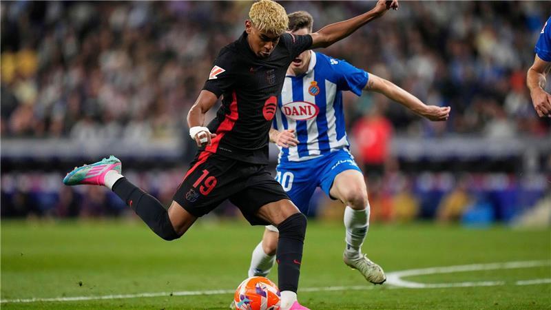 Nach Unfall-Schock: Flick holt Meister-Titel mit Barça Jungstar Lamine Yamal war einmal mehr der Matchwinner