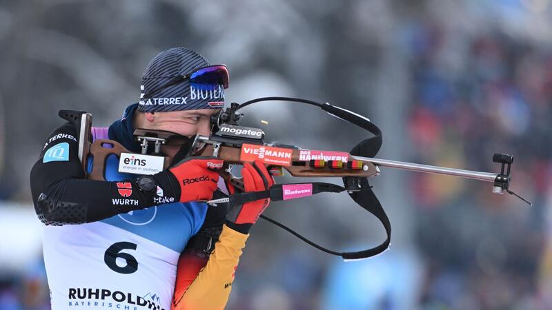 Justus Strelow kam beim Massenstart in Antholz als Neunter ins Ziel.