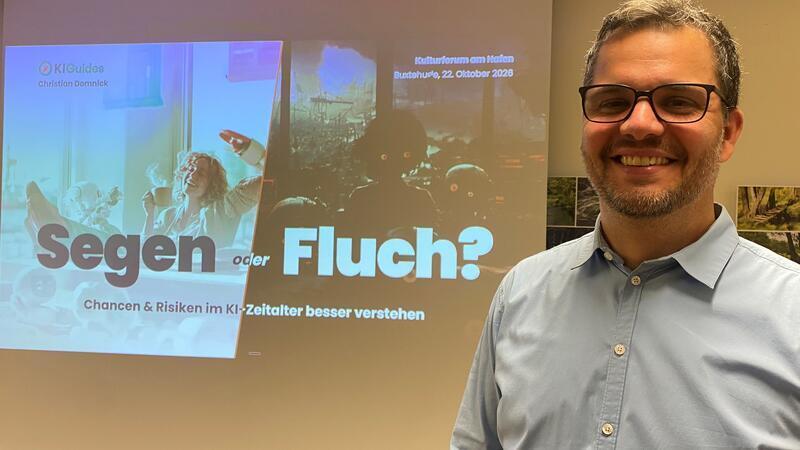 KI - Segen oder Fluch? Berater Christian Domnick gibt wertvolle Tipps für die Nutzung künstlicher Intelligenz.