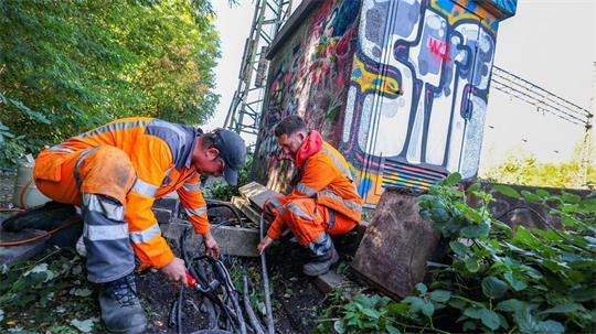 Kabelklau mit großen Auswirkungen - im Großraum Gelsenkirchen geht bei der Bahn momentan nichts.