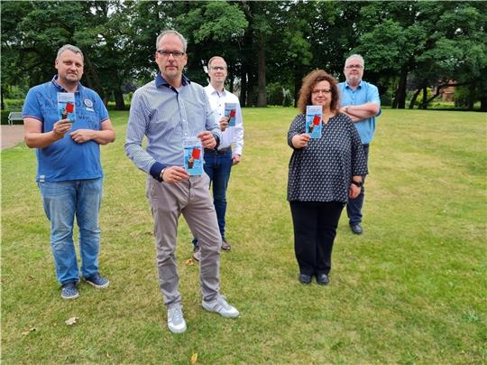 Kämpfen für eine bessere Wasserversorgung (von links): Thomas Heiland, Alexander Voß, Daniel Gauthier, Daniela Worgt und Steffen Queck.