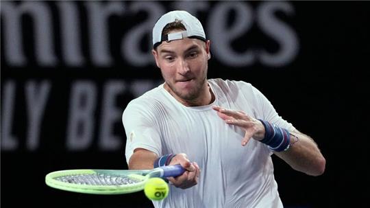 Kämpfte sich nach fünf Sätzen in die zweite Runde: Jan-Lennard Struff.