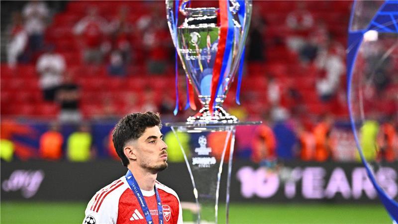 Kai Havertz muss weiter auf den ersten Champions-League-Titel mit Arsenal warten. 