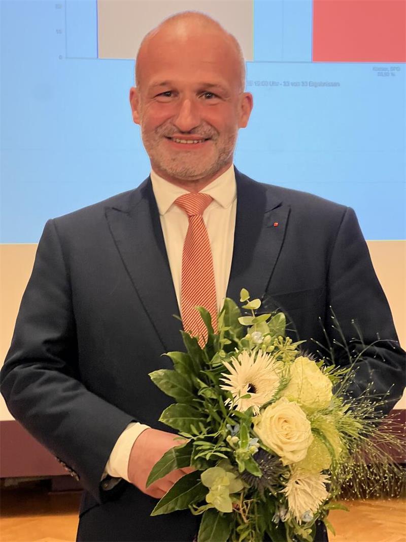 Kai Koeser hat es geschafft. Er gewann die Stichwahl in Stade.