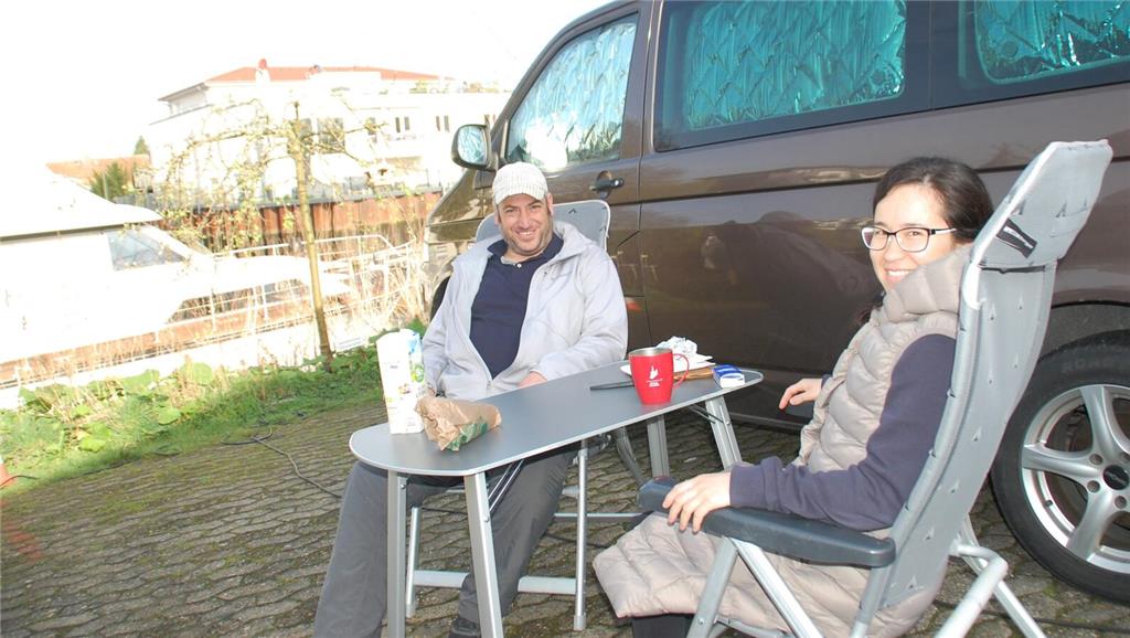 Kai Sandvoß und Oksana Kim.