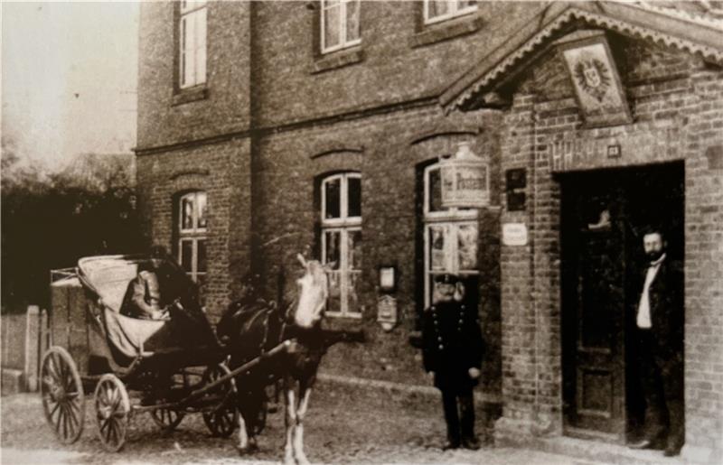 Kaiserliches Postamt in Harsefeld.