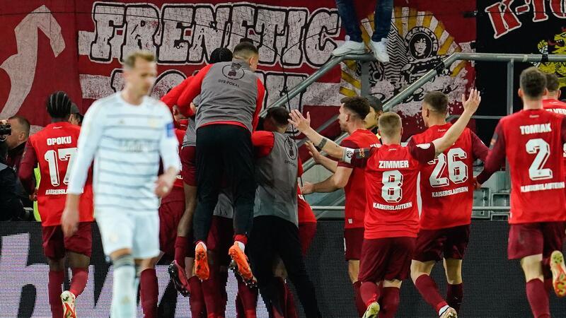 FCK stoppt Saarbrückens Durchmarsch: „Tut jetzt extrem weh“ Kaiserslautern setzte sich in Saarbrücken durch und steht zum achten Mal im Pokal-Finale.