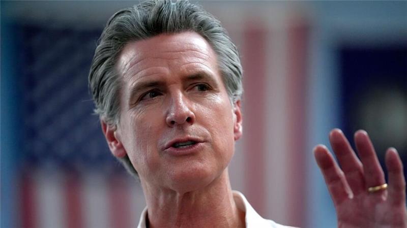 Trump ätzt über Brandbekämpfung - 16 Tote bei Feuern in LA Kaliforniens Gouverneur Newsom will nicht in ein verbales Gerangel mit Trump einsteigen. (Archivbild)