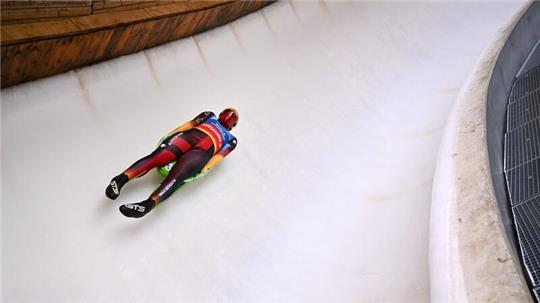 Kam beim Weltcup in Oberhof als Zweiter auf das Podest: Max Langenhan.