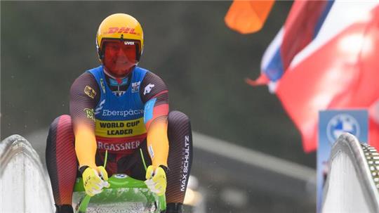 Kam nach einem Fahrfehler im ersten Lauf noch zum Sieg: Max Langenhan.