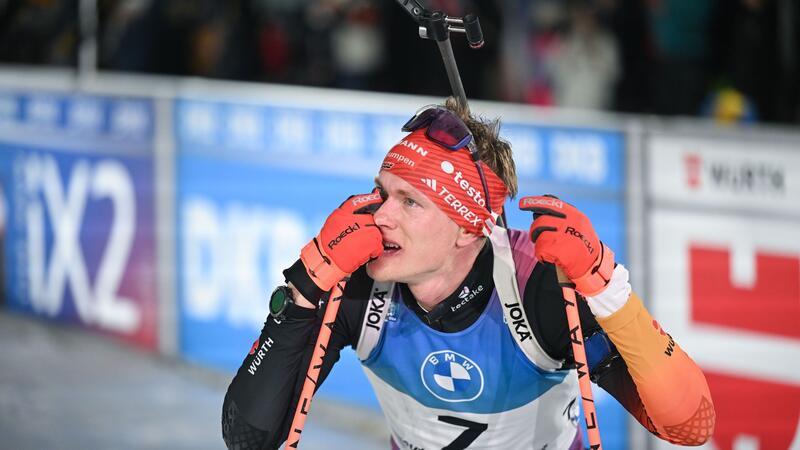 Kam über zehn Kilometer in Nove Mesto nur auf Rang 13: Benedikt Doll im Ziel.