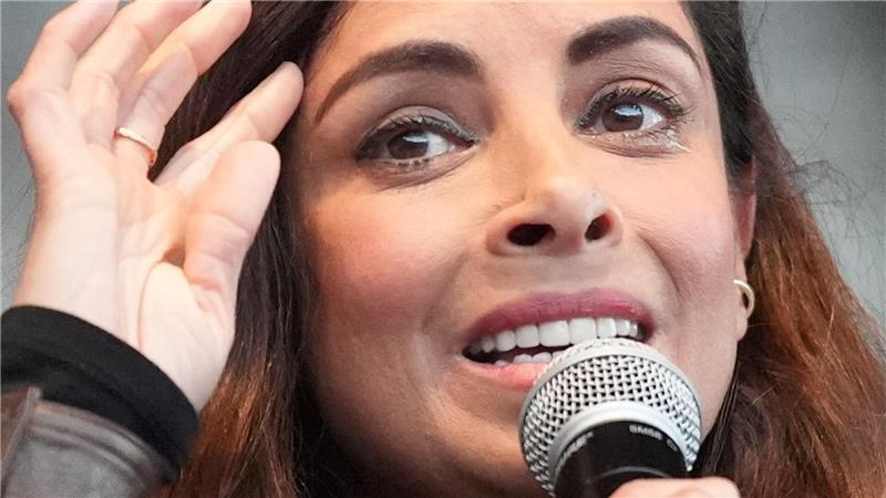 Kam überraschend doch: Collien Fernandes.