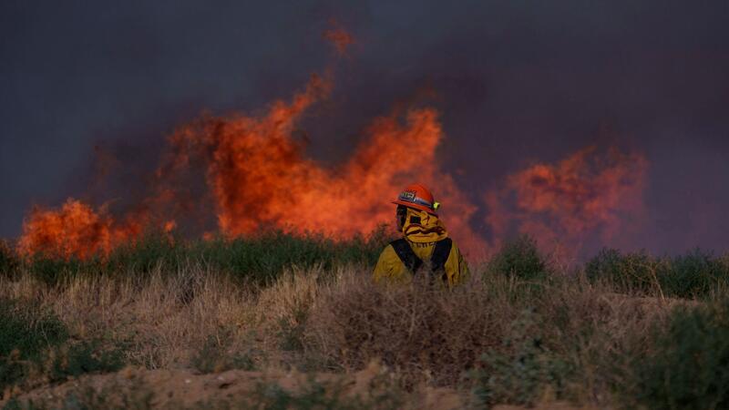 Kampf gegen die Flammen in Kalifornien (Archivbild).