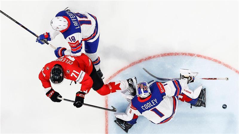 Norwegen erreicht erstmals Halbfinale der Eishockey-WM Kanadas Kapitän Macklin Celebrini trifft gegen die US-Amerikaner.
