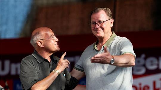 Kandidieren Gregor Gysi und Bodo Ramelow noch mal für den Bundestag? (Archivbild)