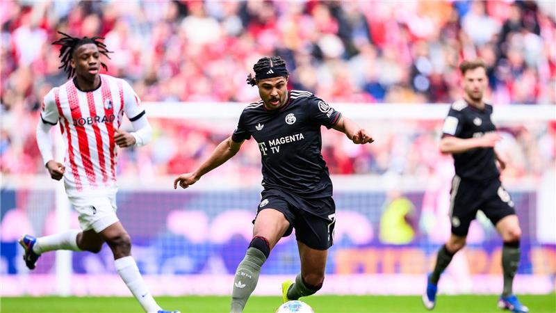 Nach 0:2: Bayern drehen Generalprobe für Giganten-Duell Kane-Vertreter in der Bayern-Spitze: Serge Gnabry.
