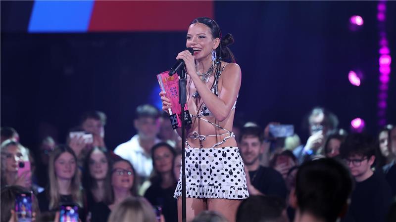 Kann sich auf treue Fans verlassen: Publikum hat Nina Chuba zur Künstlerin des Jahres gewählt. 