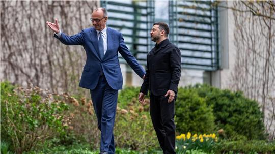 Kanzler Friedrich Merz schlägt einen neuen Weg für die Ukraine vor. (Archivbild)