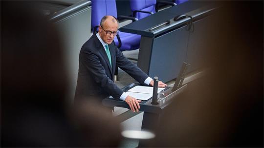 Kanzler Friedrich Merz setzt auf schöpferische Kräfte. 