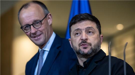 Kanzler Merz ist nach den Ukraine-Gesprächen etwas zuversichtlicher als Präsident Selenskyj.