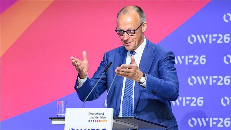 Kanzler Merz richtet den Blick nach vorne.