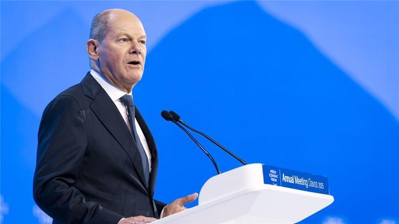 Kanzler Scholz ist dafür, kühlen Kopf zu bewahren.