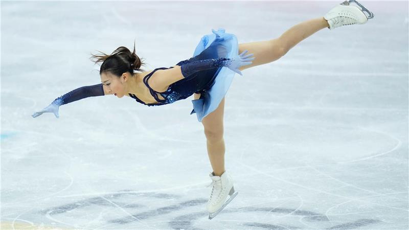 „Perfekt“: Paarlauf-Duo Hase/Volodin bei WM auf Goldkurs Kaori Sakamoto aus Japan steht vor ihrem vierten WM-Titel.