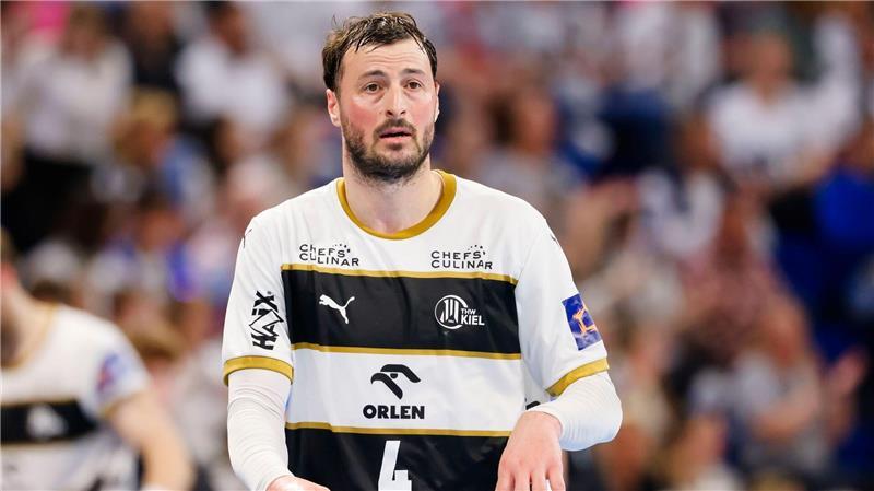 Kapitän Domagoj Duvnjak hat seinen Vertrag beim THW Kiel bis 2027 verlängert. (Archivbild)