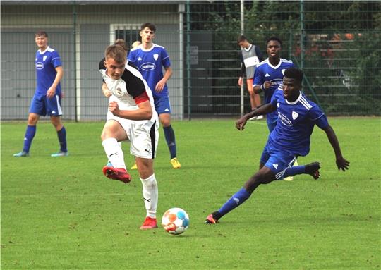 Kapitän und Verteidiger Noah Weigand wechselt in der kommenden Saison zu A/O. Foto: Krause