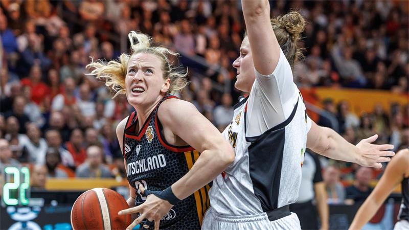 „Eistonne und Döner“: Basketballerinnen im WM-Rausch Kapitänin Marie Gülich zeigte eine starke Leistung.
