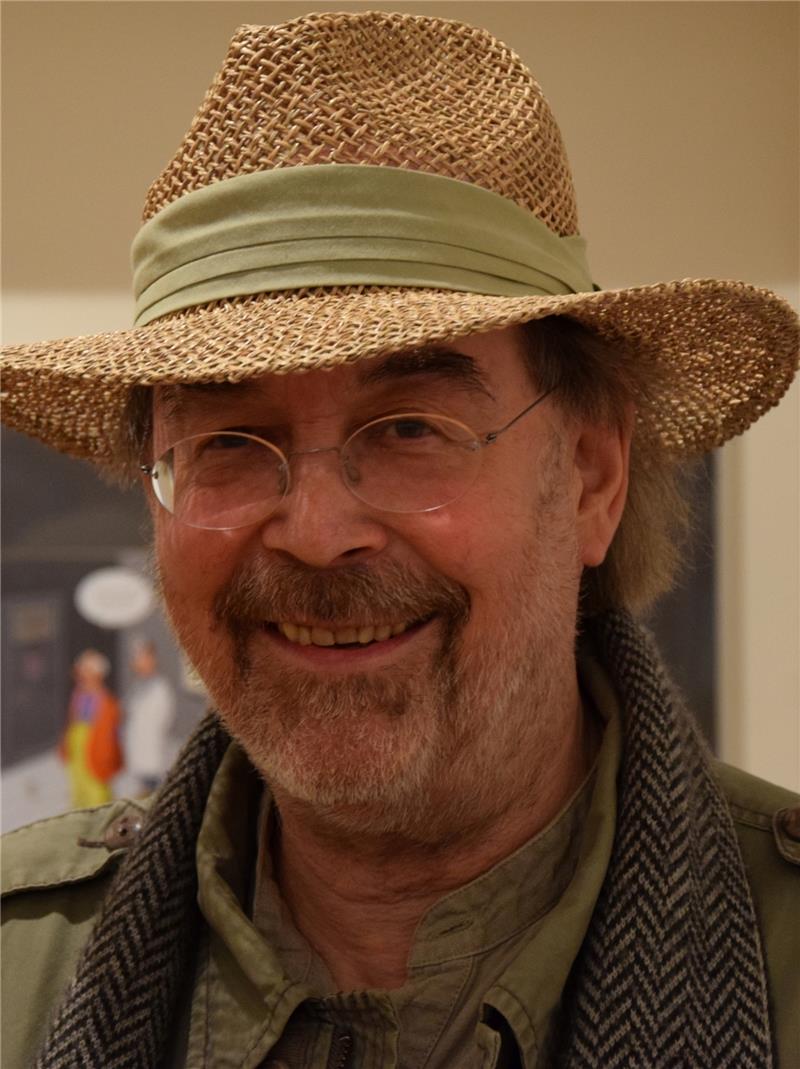 Karikarturist, Cartoonist und Buchautor Tetsche.