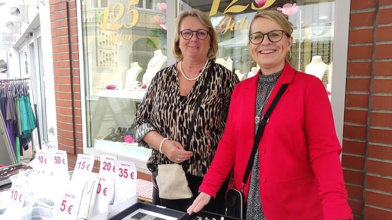 Hökern und Handeln: Beteiligung in Stade könnte besser sein Karin Breuer und Birgit Mense.