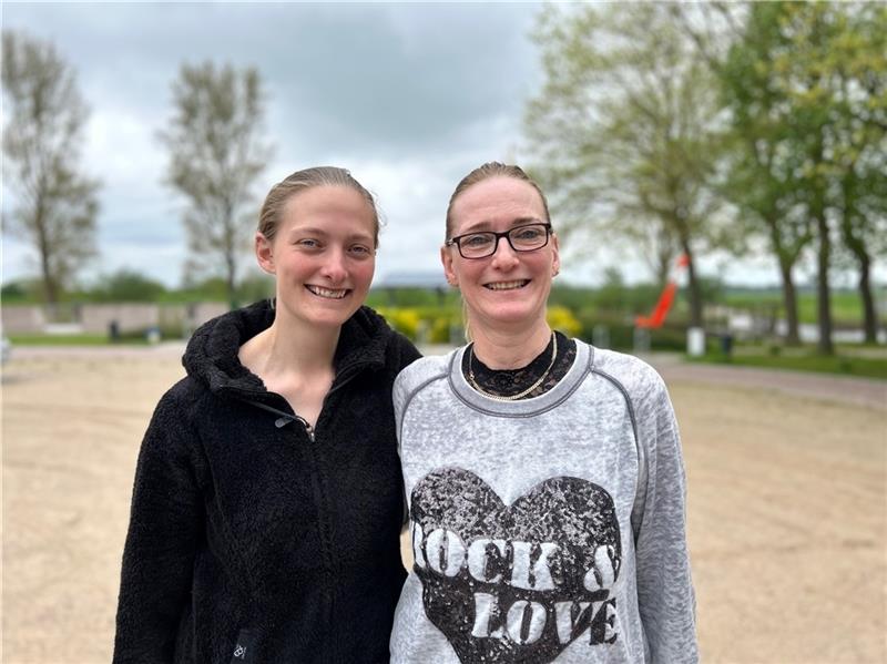 Vatertagsparty in Gräpel feiert Comeback Karin Plate und ihre Tochter Annina hoffen auf eine fröhlich-friedliche Vatertagsparty. Foto: Klempow