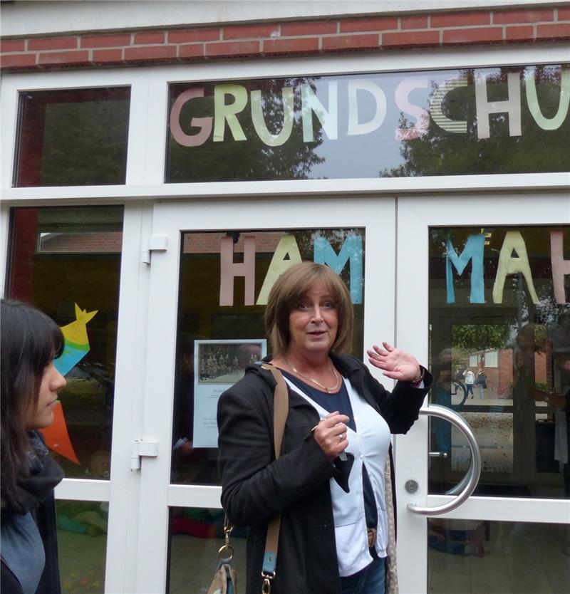 Karin Reetz (hier ein Archivbild anlässlich einer Bereisung) geht in den Ruhestand. Auch sie glaubt, dass die Ganztagsschule kommt. „Aber das braucht Vorlauf.“ Foto Eidtmann