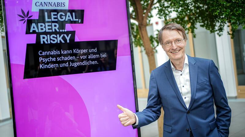 Cannabis-Freigabe löst im Norden Proteststurm aus – Richter stöhnen Karl Lauterbach (SPD) verteidigt sein umstrittenes Legalisierungsgesetz.
