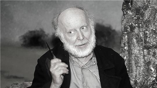 Karl-Ulrich Meves als Olle Krull in dem Theaterstück „Tippelbrüder“.