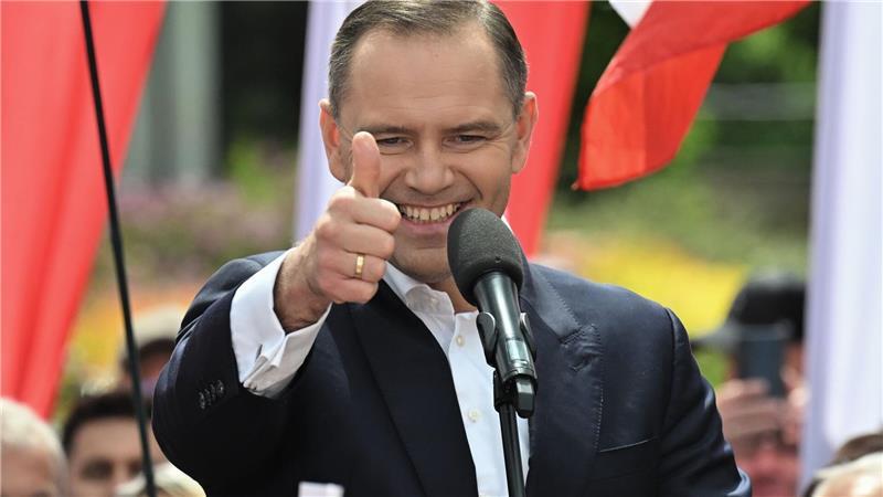 Karol Nawrocki ist der Kandidat der oppositionellen nationalkonservativen PiS. (Archivbild)