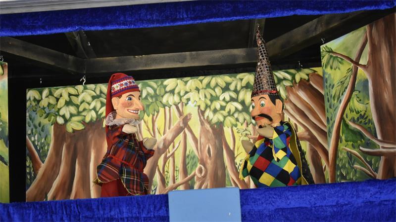 Kasperle-Theater wie es früher war: In Harsefeld gehört es fest zum Jahrmarkt-Programm.