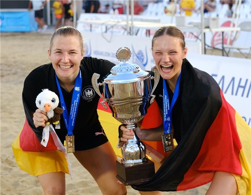 Katharina Filter (links) und Liv Süchting gehören in der deutschen Nationalmannschaft zu den tragenden Säulen. Fotos: Nikoleit