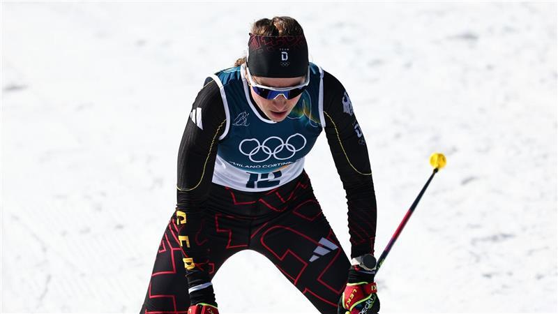 Katharina Hennig Dotzler beendet ihre Olympia-Karriere auf Platz neun.