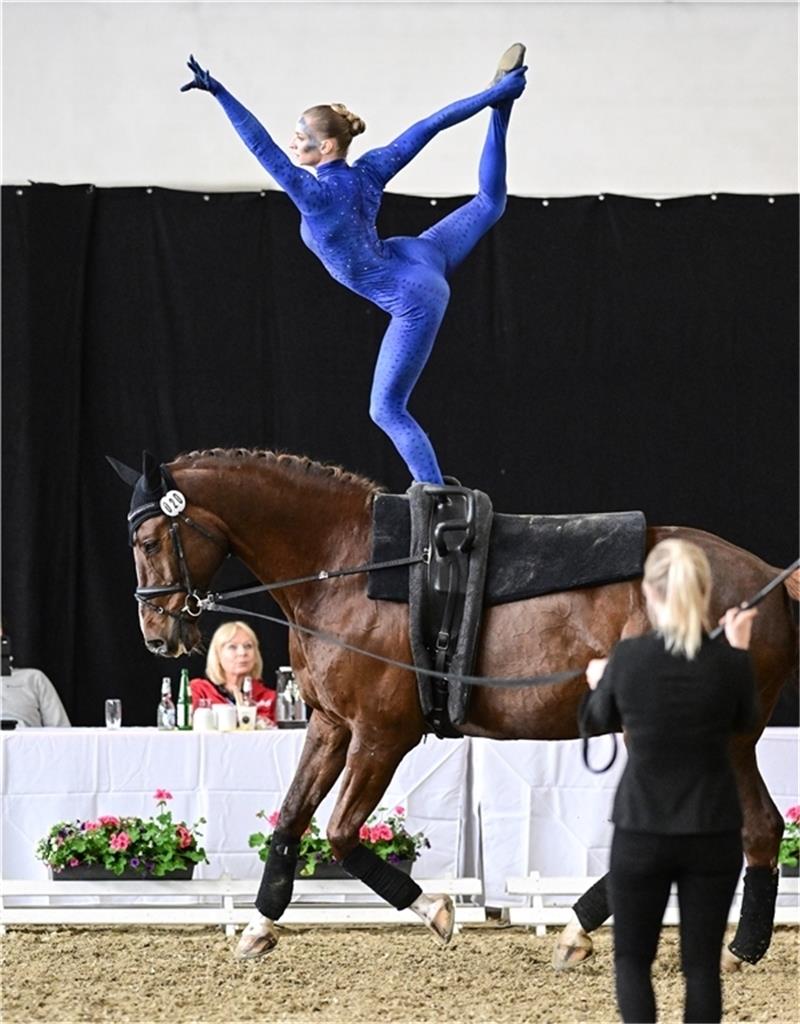 Kathrin Meyer auf Capitain Claus. Foto: Kaiser