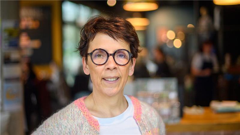 Kathrin Thies betreibt das Cafe Thies Wohnen und Leben in Magdeburg. 