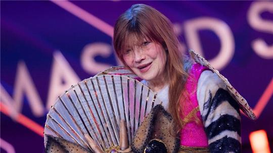 Katja Ebstein in der Prosieben-Show „The Masked Singer“.
