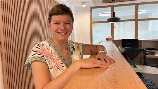 Katja Scheil ist erleichtert. Als verantwortliche Umzugsmanagerin hat die Allgemeinmedizinerin ganze Arbeit geleistet.