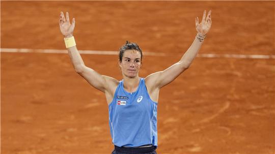 Kaum zu fassen: Lois Boisson steht bei den French Open im Halbfinale.