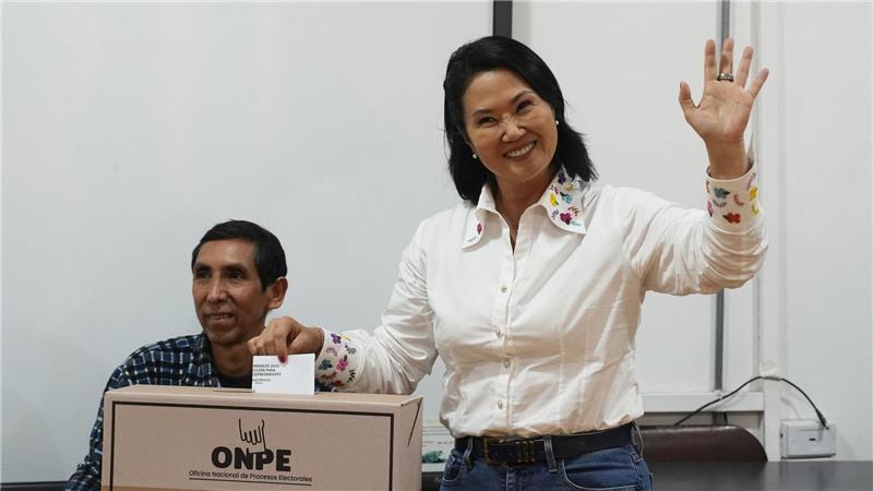 Keiko Fujimori bewarb sich bereits zum vierten Mal um das Präsidentenamt.