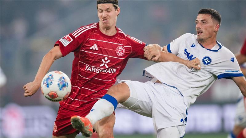 KSC bleibt unbesiegt – Fortuna vergibt beste Chancen Kein Sieger im Duell zwischen Fortuna Düsseldorf und dem Karlsruher SC.