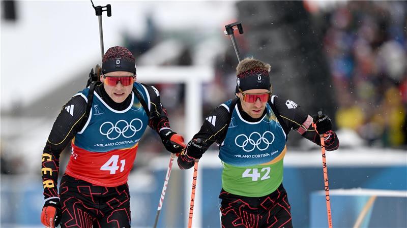 Keine Chance im Kampf um die vorderen Plätze: Justus Strelow und David Zobel