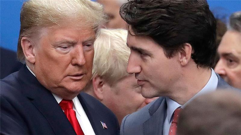Keine Freunde, aber Nachbarn: Trump und Trudeau